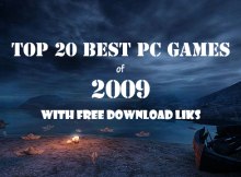 Top 20 Best PC Games 2009 With Free Download Links